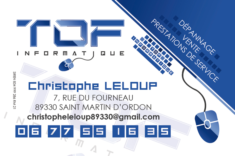 Photo de couverture de Tof Informatique EI